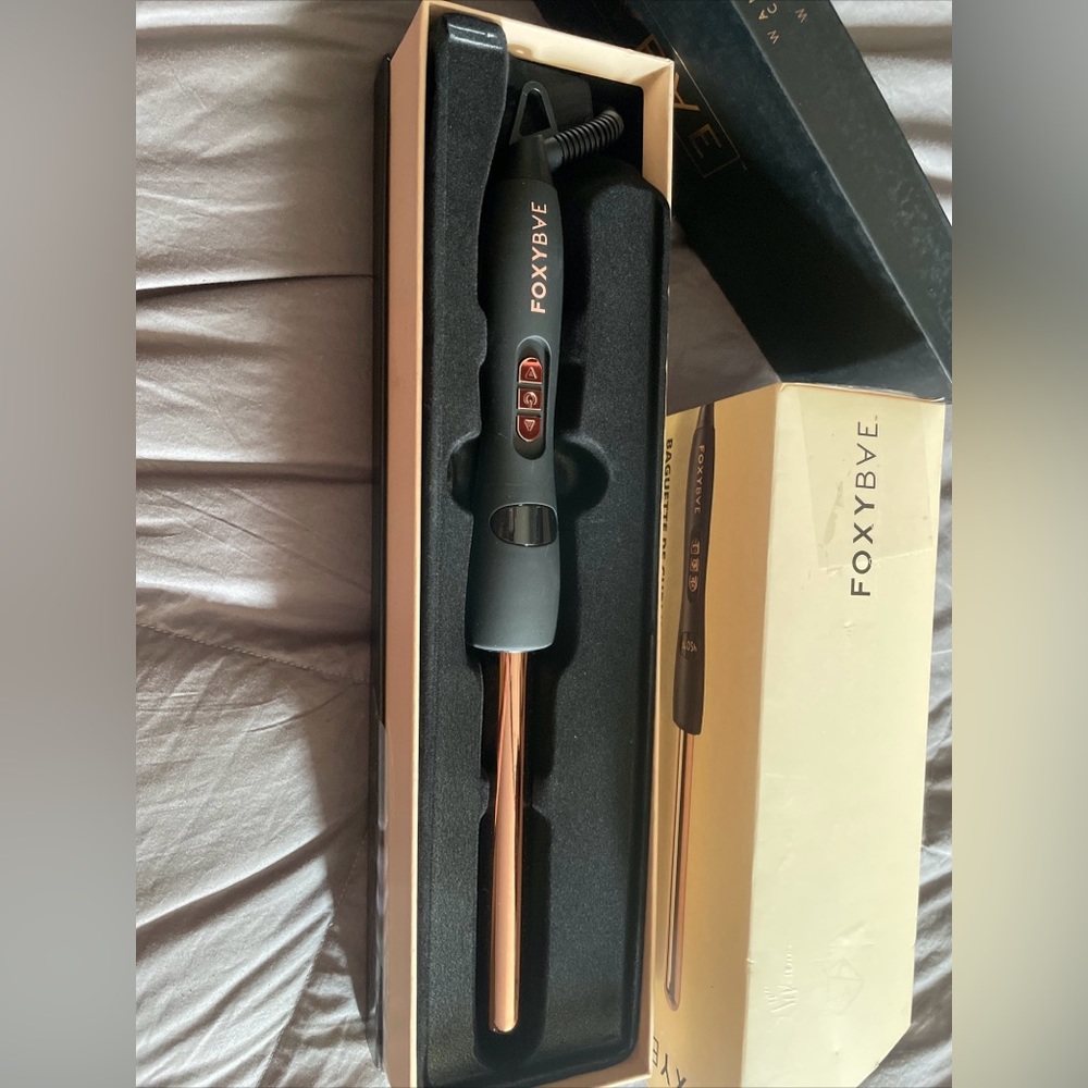Foxybae 19mm rose gold curling wand